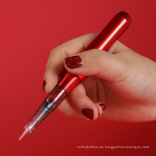 Máquina profesional de maquillaje permanente Pluma con cartuchos Agujas Ceja labio Señora Beauty Pen Machine